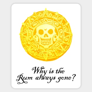 Pirate Gold Sticker